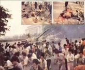 A glimpse of what happened in 1989 in Tiananmen square (NSFW). tankies are supporting the people who committed this. from shahida mini in 1989