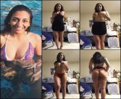 Desi NRI Shares Her Complete Nude Video to Her Boyfriend to Relief His Stress ??? &#124; Video Link ? in Comments &#124; from www jangli desi xx sexy video comhabnur nude