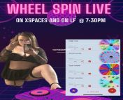 Im doing live wheel spins on my x and my LF at 7:30pm join and get drained my x is @goddessshay28 and https://www.loyalfans.com/goddessshay28 from my x oishe toilet wap com