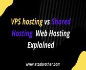 VPS vs Shared Hosting Web Hosting Explained from aunty vs bhanja dever web