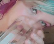 Not milk in my glass, that&#39;s Master giving me 3x the love for Kitten to drink! Subscribe to see the full video and much much more! Link in comments! from cum glass drink porn girl video comংলাদেশি