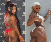 Black Goddesses of the WWE (Bianca Belair &amp; Jade Cargill) from bianca belair porn