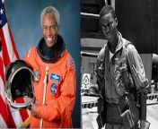 Guion S. Bluford, a decorated Air Force pilot in Vietnam became the first African-American astronaut to travel in space in 1983, as a Mission Specialist aboard the third flight of the space shuttle Challenger. from mitsuko space es