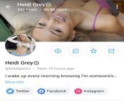 Heidi grey from heidi grey sextape snapchat leakss