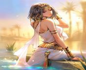 (F4A) Would you grab my water please, im parched. in the land of exotic dancers and technology beyond belief, Ancient Egypt, you grew up with the woman who became the pharaoh. she barely has guards with her. only you, bring you make her feel safest&amp; from ka para land woman chut