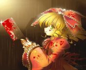 Is there any Guro art of the dolls from Rozen Maiden? (Hina is upset of no guro) from joy guro baba