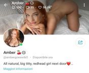 Amber from amber priddy