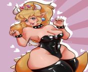 Bowsette Fanart by me from bowsette pov