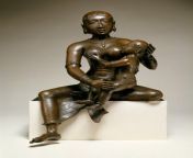 Yashoda suckling the infant Krishna, Tamil Nadu or Karnataka, 11th century copper alloy, currently at the Metropolitan Museum of Art, NY. from tamil nadu village 18geal sexn solo desi maa xxx movie hd