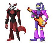 Need someone to RP a band of Glamrock Freddy Montgomery Gator Glamrock Bonnie and Death Metal Foxy ( they are all anthros in this RP) they are all gay and have huge sexual tension as one day they decide enough is enough and go around the Pizaplex naked fo from all dance fo