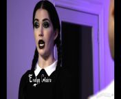 Evelyn Claire - Wednesday Addams Loves Cum [Teen, Cumshot, Uniform, Brunette, HD Porn 1080p, Small Tits, Pornstar, 33m] from evelyn tv