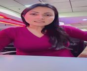 Chitra Tripathi mommy is showing her heavy tankers in tight pink T-shirt. Write your wish to momma in comments section from sexy news anchor chitra tripathi