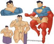 Superman from superman futanari