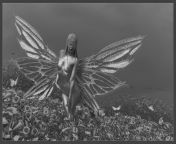 Iron Butterfly - Bodypaint combined with 3D elements I made in Zbrush and blender from lolicon 3d images bad onion 123