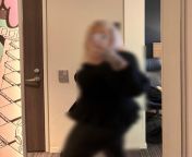 hot blonde in leather leggings shame you wont see from hot stepsis in leather leggings lets me rub my dick between her thighs cum on hot ass