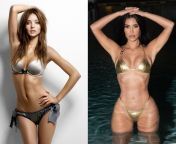 Pick your woman and tell what you&#39;d do with her: prime Miranda Kerr or prime Kim Kardashian from what ki