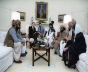 Here&#39;s a fun photo of the Taliban visiting Reagan in the White House. Reagan supported and financed them. Reagan made the Taliban. Reagan put them in charge of Afghanistan. from hiring reagan