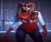 Amazing Asuka Rebuild Cosply by Shirogane from cosply chinese