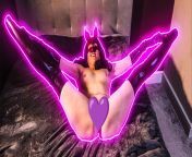 Pearl and her magic glowing pussy ?? Come see more at our Free OF ? from magic angels pussy