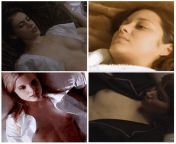 Alyssa Milano, Marion Cotillard, Mena Suvari &amp; Rooney Mara from alyssa milano bitte boobs