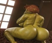 Princess Fiona (Apone3D) [Shrek] from shrek princess fiona porn