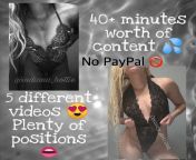 [selling] sale EXTENDED til Sunday night!! 5 male female sex [vid]s for &#36;50 kik Indiana_hottie from paret 5 brazzers anndian sex gurup dese