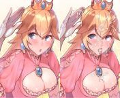 Princess Peach gets a huge facial [Super Mario Bros] (Mr.takealook) from indian girlfriend gets huge facial cumshower