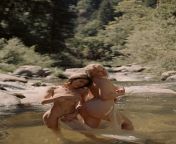 My beautiful friend and I are spotted while bathing in the river ! from nude family river bathing in