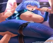 I can always count on (Nejire) to get me hard and release alot of cum. from cumslt swallows alot of cum