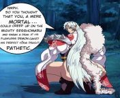 I&#39;m not the type of people to post NSFW Inuyasha art here....But Godamn ??? This shit was so ridiculous I had to post it here ??? Found it on a comment thread from a post of Bardock Obama on Facebook (aka Planthanos on twitter). So this might explainfrom bardock vs freeza portugues