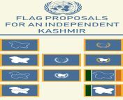Flag Proposal Sheet for the Autonomous Region of Kashmir (Fictional, UN-backed independent Kashmir) from fatoenaarww 365indian com kashmir sumbal