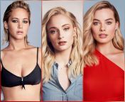 [Jennifer Lawrence, Sophie Turner, Margot Robbie] 1) Hot makeout and a long sensual blowjob 2) Hardcore facefuck as she gags 3) Slap and rub your dick on her face while she talks dirty from robbie truboymodels hot tubxxxxxxxxxxx coml xx san xxx com