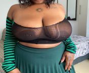 busty African queen from busty african milf first fetish lesson