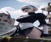 Stunning Sci-Fi: Ai Cosplay Presents Fashion and Cosplay in NieR from ai cosplay naked