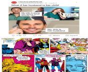 Marcus and Captain Marvel -Avengers Annual 10 from marvel avengers black wido sexyoys omegle