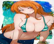 I am currently cursed as I am a werewoman, however, I don&#39;t just turn into a female version of myself. For whatever reason I find myself turning into Nami from One Piece every full moon, I don&#39;t mind it too much though. My boobs are huge and my pa from redhead nami from one piece rough fucks and deepthroats in tight jeans