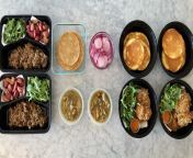 Jerk pulled pork, roasted radishes and arugula (6 net carbs), Chile verde, low carb tortillas and radishes (8 net carbs), Oven fried chicken thighs, arugula, &#34;corncake&#34; sandwich flatbreads and red habanero sauce (12 net carbs) from rajce net holkahost