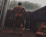 Just a dope shot of my ass in the rain. Self shot by me. from hmong self shot