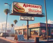 Adriano’s Burritos - new restaurant to be opened in LA. Home of world famous Pjur milkshake! from 入侵网站后台用什么软件好tgwq622黑客接单改分、查档、改学历、破解、入侵等 pjur