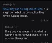 This comment on the merits of James Deen (NSFW) from tulisa james
