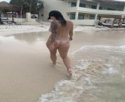 A little nude beach pic. Need sun on my booty!! from vichatter 50 nude