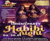 21st of January! Orient Party at the Crazy Bunny Ranch from bunny colbe