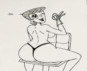 Dexters mom made by me[Saquanarts](Dexters Laboratory). from dexters mom rule34