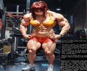 Obsession [Female muscle] [FMG] [Steroids] [Muscle Growth] (ThenSignificance8171) from female muscle growth animation