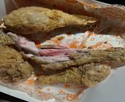 Served raw chicken. First and last time at a popeyes. from jayla foxx popeyes