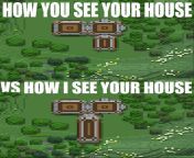 How you see your house vs. How i see your house from house vs sex