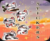 STICKER PROMOTION OPEN!! sticker pack done for a cutie kitty!!!!!! &amp;gt;;3 What are you waiting for? just 13USD~ Any specie Any expression! from fist night suhag rat open seal pack blood sex