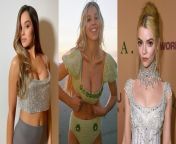 Lucky you are having a foursome with these three ladies, would you rather cum on Hailee Steinfeld&#39;s face, finish on Sydney Sweeney&#39;s tits, or let Anya Taylor-Joy finish you off in her mouth? from anya taylor joy bouncing her boobs in the queens gambit mp4