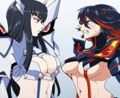Daily Satsukiposting #267! Satsuki and Ryuko face off! Not sure what the sauce is... but it might be hentai. from satsuki vore