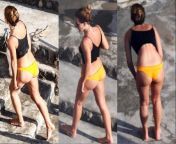Emma Watson in a black and neon bikini in Italy! from sex videos of heroine emma watson in harry porter